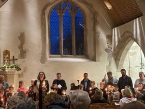 Christingle crib service